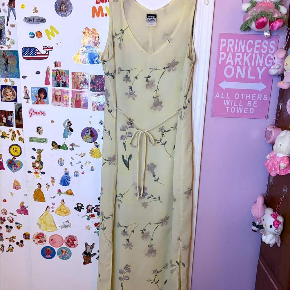 Knapp Studio Women's Sleeveless Maxi Floral Dress - Size Medium